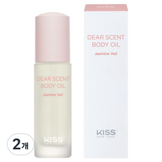 키스뉴욕 디얼 센트 멀티 바디오일 자스민 베일, 30ml, 2개