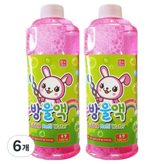 Happy I Mall 泡泡液 蛋糕泡泡補充液 500ml, 6個, 混合