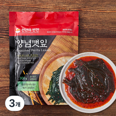 천년의반찬 양념깻잎, 300g, 3개