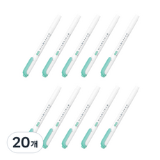 ZEBRA 斑馬牌 MILDLINER 螢光筆, 藍綠色, 20個