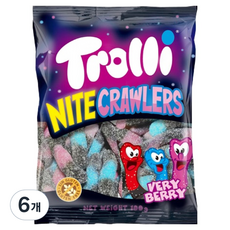Trolli 莓果味軟糖, 6個, 100g