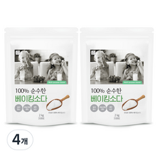 Saenghwalgongsik 小蘇打粉, 2kg, 4個