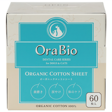 RepairAn 牙倍淨 寵用清潔棉布 乾紙巾 清潔牙垢眼垢 JP-RN-415, 1個, 60個裝