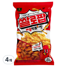 Nonghyupsikpum 米花棒 辣炒年糕口味, 4個, 155g