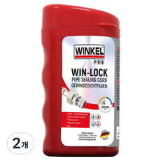 윈켈 윈락 파이프 나사 실링코드 배관 보수용 실링끈 160m, 2개