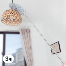 피어니스트 롱 장대 청소 먼지털이, 3개