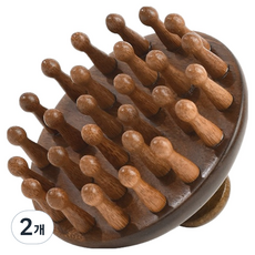 Onetique 頭皮按摩木質刮痧板, 單一顏色, 2個