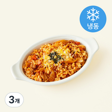 그리팅 키즈 한돈 백김치 볶음밥 키트 (냉동), 136g, 3개