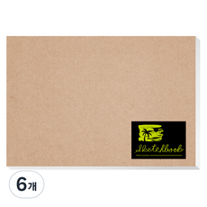 YOUNG ART 專家 KF 素描本 膠裝型 200g, 5開, 30張, 6個