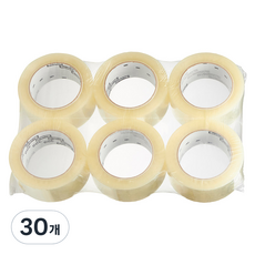 3M Scotch 3M 309 壓克力封箱膠帶 48mm x 50m 透明, 30個