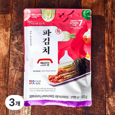 예소담 특 파김치, 400g, 3개