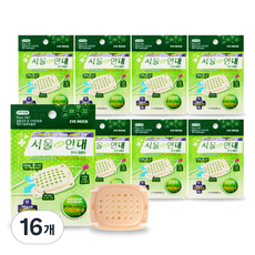 Yuseong 首爾綠色Plus立體眼罩, 16個, 1入