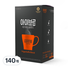 아이브루 예가체프 블렌드 원두커피믹스, 70개입, 2개, 1g