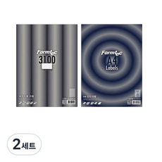 Formtec 條碼用標籤 65格 LS-3100 100入+全息標籤 20入, 2套