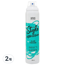 아모스프로페셔널 스타일 익스프레션 글램 피니셔, 200ml, 2개