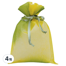 양지사 단아 양색단주머니 one size, 그린, 4개