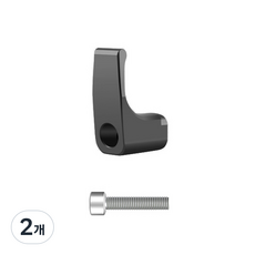 보냄 오토바이 봉지걸이 A타입 블랙, 2개