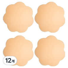 포텐키트 데일리 니플 커버 타입2 6.5 x 6.5 cm 2p, 12개