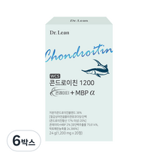 닥터린 콘드로이친 1200 콘레이티 MBP 알파 24g, 6박스, 20정