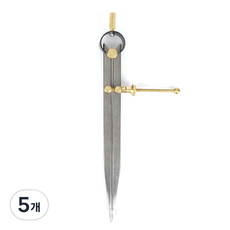 皮革工藝設備工業用設計圖紙文具圓規 中型, 5個