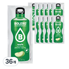 BOLERO 2kcal 無糖蘋果風味水 大容量飲料, 1入, 36個, 9g