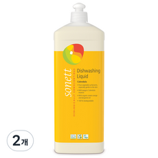 sonett 律動 洗碗精補充瓶, 1L, 2瓶