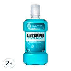 LISTERINE 李施德霖 酷涼薄荷漱口水, 2個