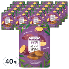 Hatton 彈潤蜜糖地瓜乾, 40個, 45g