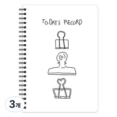 모노라이크 리틀두들 4개월 스터디 플래너, 03 클립, 3개