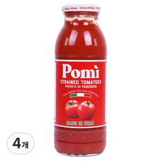Pomi 過濾番茄醬, 700g, 4個