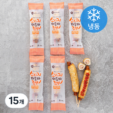 부산미도어묵 소시지 미도바 점보 어묵바 (냉동), 120g, 15개