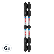 보쉬 PRO 토션비트 PH2 6.35 x 110 mm 2608522409, 6개