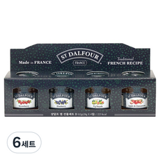 샹달프 잼 선물 세트 D 112g, 6세트, 28g