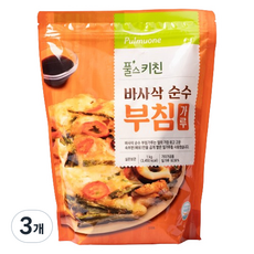풀스키친 바사삭 순수 부침 가루, 1kg, 3개