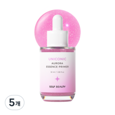 SELF BEAUTY 獨角獸保濕提光精華妝前乳, 單色, 5瓶