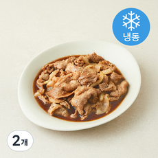 사조프레시미트 국내산 돈후지 양념육 간장 불고기 (냉동), 1kg, 2개