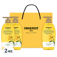 오가니스트 제주 헤어케어 3종세트 D호 유채꽃향, 2세트