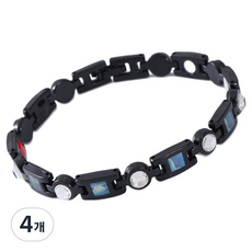 KODACHIEF 데일리 케어팔찌 블랙, 4개