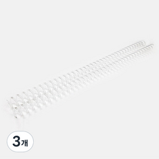 삼은파트너스 크리스탈링 2kg, 34mm, 투명, 3개