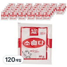 담울 식소다, 60g, 120개