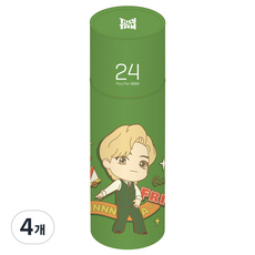 monAmi TinyTAN Plus Pen 24色, 4個, V