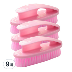 River Green手持縫隙刷, 粉紅色, 9個