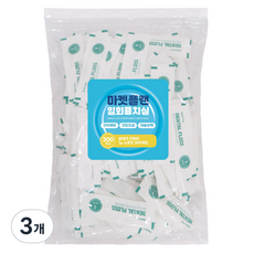 마켓플랜 일회용 치실, 7.5cm, 300개입, 3개