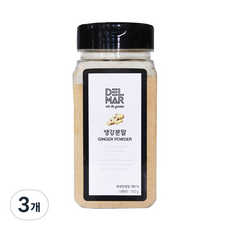 딜리셔스마켓 생강 분말 중형, 150g, 3개