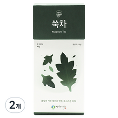 연우제다 쑥차, 40g, 1개입, 2개