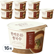 네이처빌 한끼든든 쌀국수 얼큰한맛, 92g, 16개