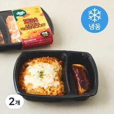 스윗밸런스 함박소스 오믈렛과 모짜치즈 차돌김치볶음밥 (냉동), 230g, 2개