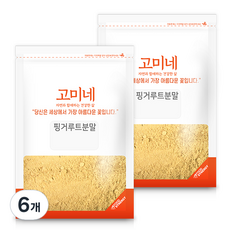 고미네 핑거루트분말, 200g, 6개