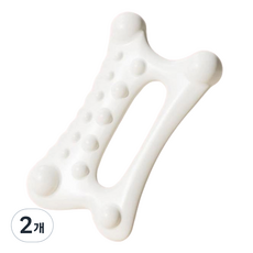 잇곰 얼굴 바디 괄사 마사지 스크래퍼, 2개, 화이트