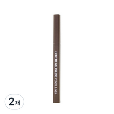CLIO 珂莉奧 極致凝膠眼線筆 0.35g, 2個, 005 柔霧棕